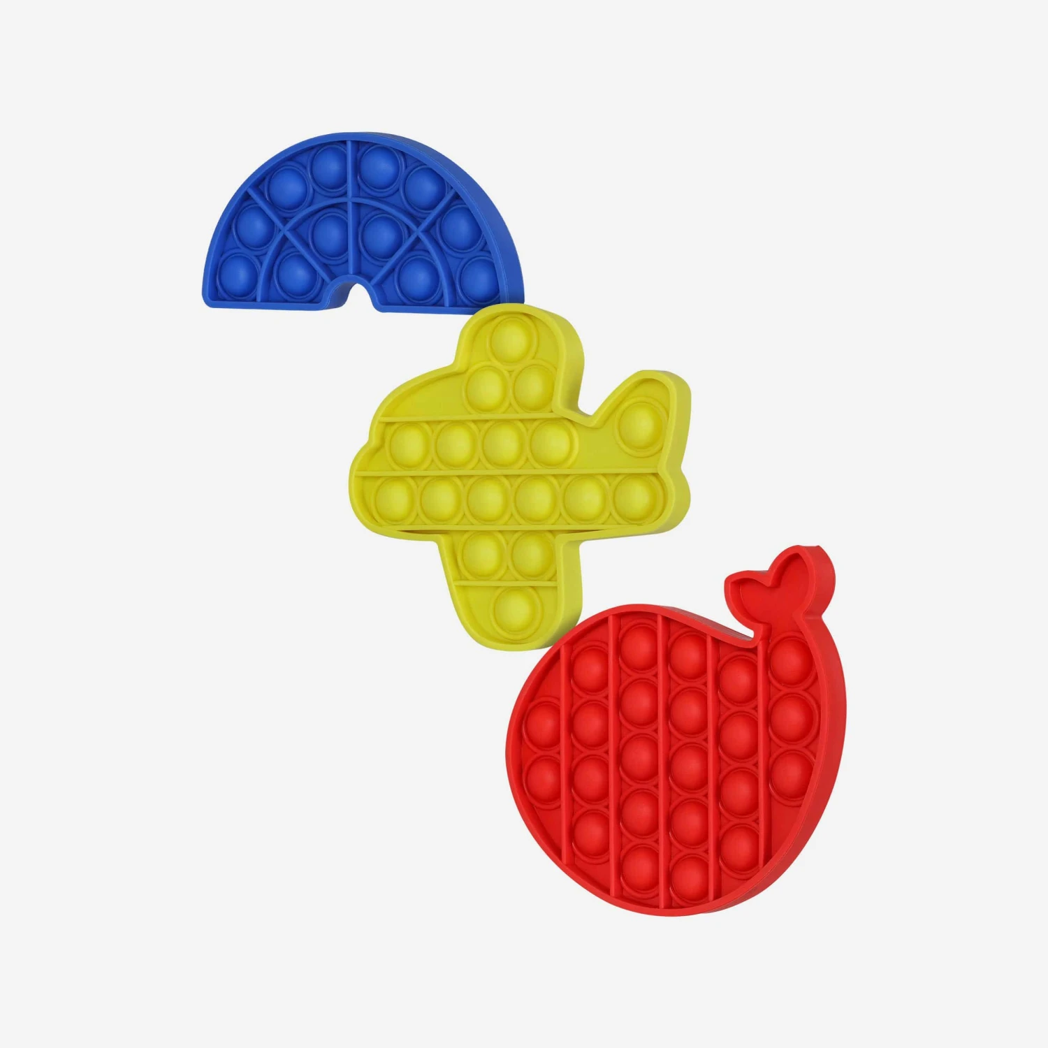 FOCO Ocean Life 3 Pack Push-Itz Fidget 3 FOCO Ocean Life 3 Pack Push-Itz Fidget