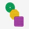 FOCO Simply Shapes 3 Pack Push-Itz Fidget 1 FOCO Simply Shapes 3 Pack Push-Itz Fidget -FOCO Store POPSIMPS3PK p