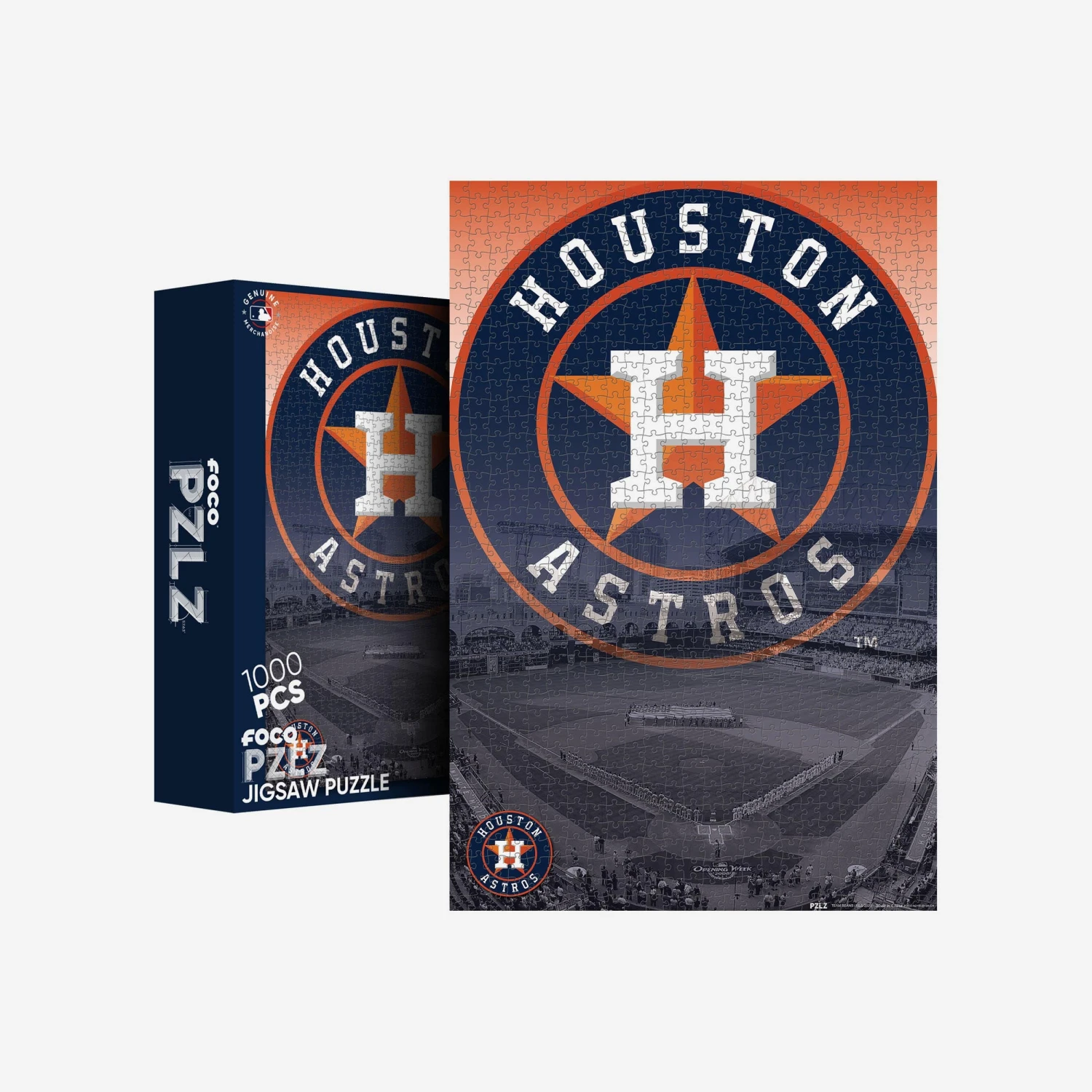 FOCO Houston Astros Minute Maid Park Stadium 1000 Piece Jigsaw Puzzle PZLZ 3 FOCO Houston Astros Minute Maid Park Stadium 1000 Piece Jigsaw Puzzle PZLZ