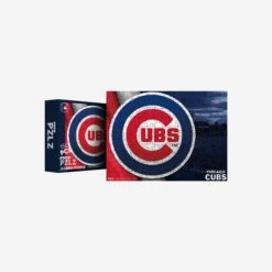 FOCO Chicago Cubs Team Logo 150 Piece Jigsaw Puzzle PZLZ