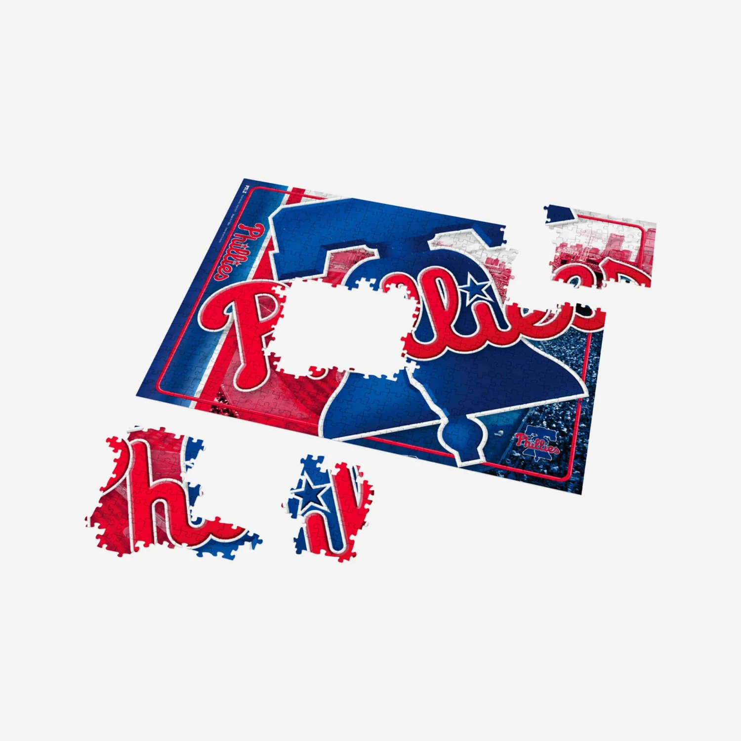 FOCO Philadelphia Phillies Big Logo 500 Piece Jigsaw Puzzle PZLZ 5 FOCO Philadelphia Phillies Big Logo 500 Piece Jigsaw Puzzle PZLZ - Image 3