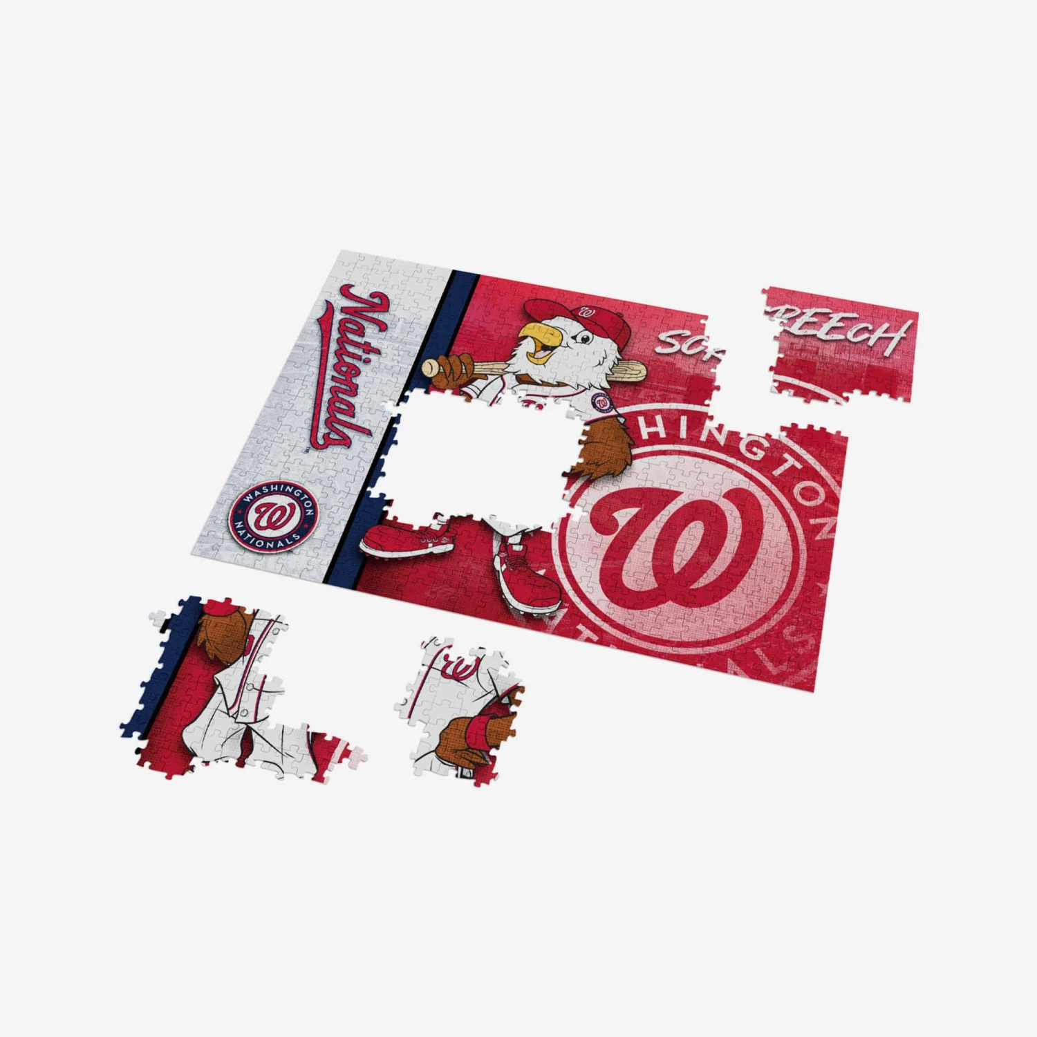 FOCO Screech Washington Nationals Mascot 500 Piece Jigsaw Puzzle PZLZ 5 FOCO Screech Washington Nationals Mascot 500 Piece Jigsaw Puzzle PZLZ - Image 3