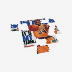 FOCO Shaquille O'Neal Los Angeles Lakers SLAM Cover 500 Piece Jigsaw Puzzle PZLZ -FOCO Store PZLZNBJG500SLLALSO g3