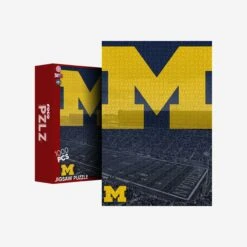 FOCO Michigan Wolverines Michigan Stadium 1000 Piece Jigsaw Puzzle PZLZ