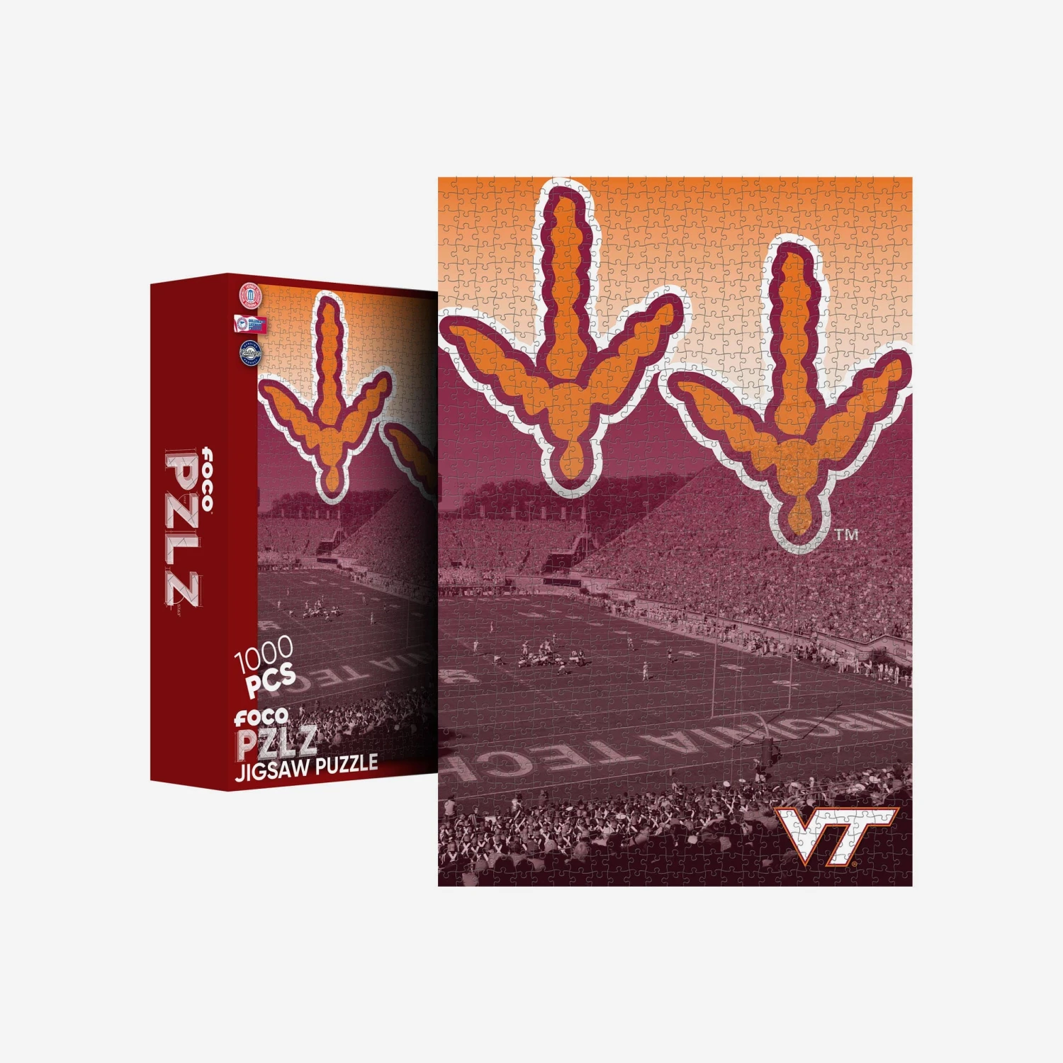 FOCO Virginia Tech Hokies Hokies Lane Stadium 1000 Piece Jigsaw Puzzle PZLZ 3 FOCO Virginia Tech Hokies Hokies Lane Stadium 1000 Piece Jigsaw Puzzle PZLZ