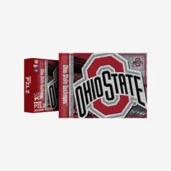 FOCO Ohio State Buckeyes Big Logo 500 Piece Jigsaw Puzzle PZLZ