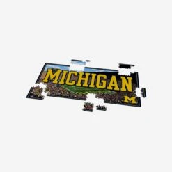 FOCO Michigan Wolverines Michigan Stadium 500 Piece Stadiumscape Jigsaw Puzzle PZLZ -FOCO Store PZLZNCJG500SCPMI g3