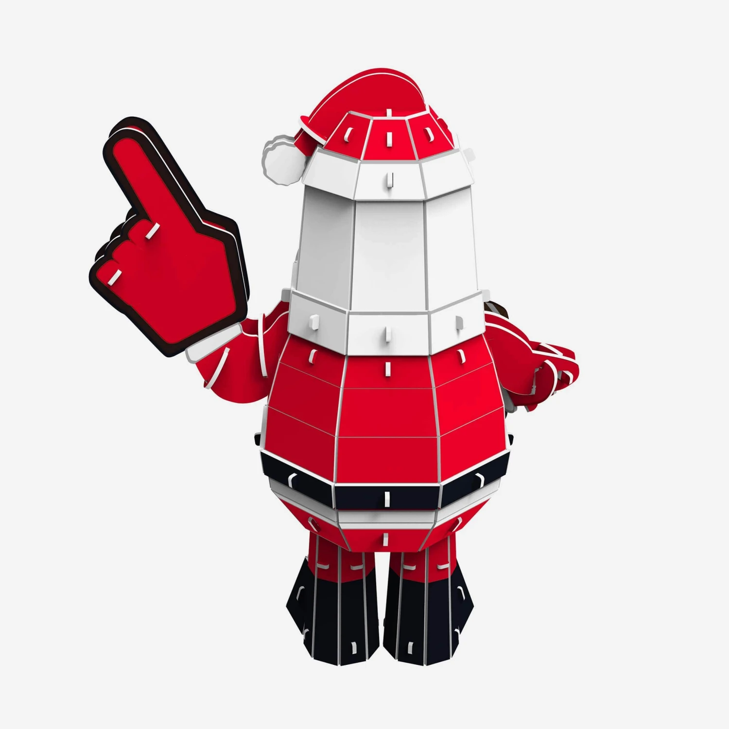 FOCO NC State Wolfpack PZLZ Santa 5 FOCO NC State Wolfpack PZLZ Santa - Image 3