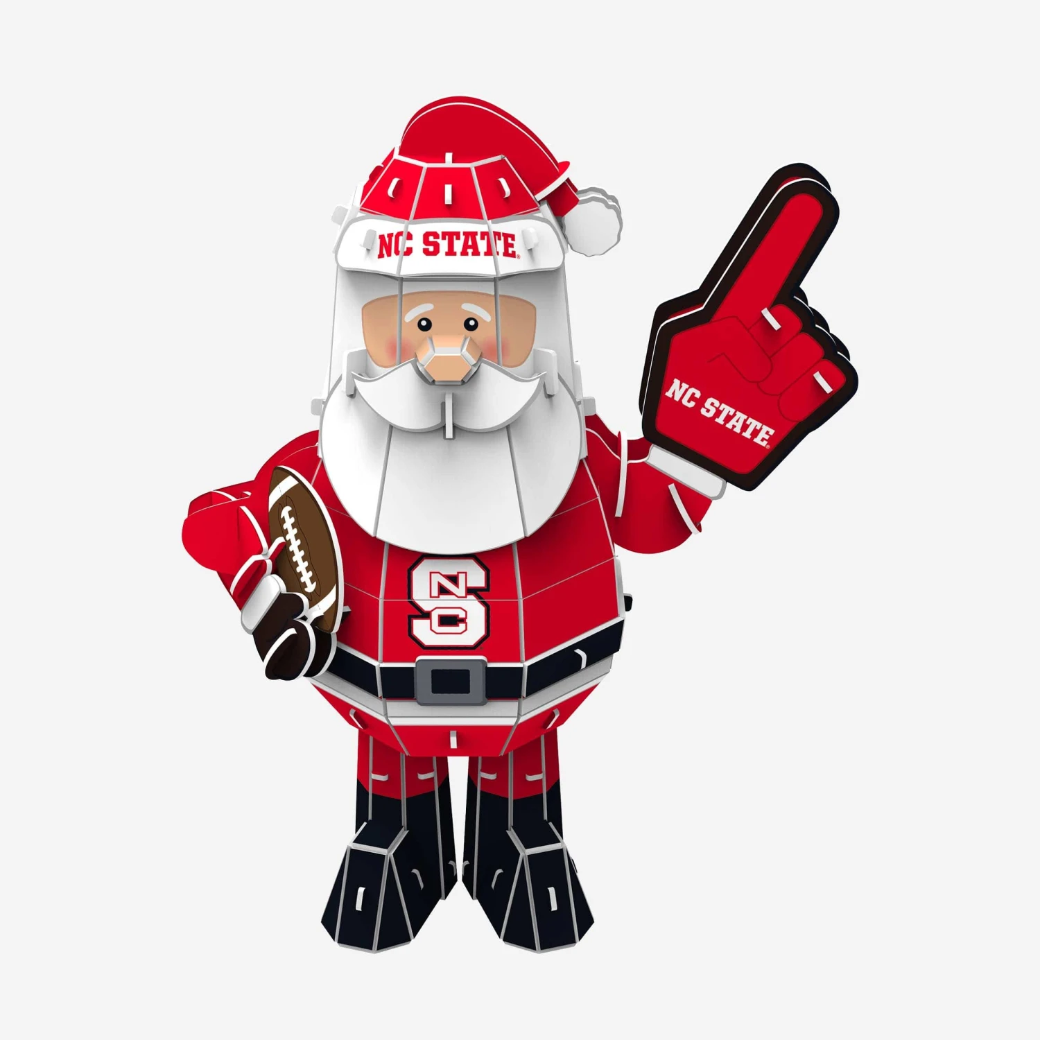 FOCO NC State Wolfpack PZLZ Santa 4 FOCO NC State Wolfpack PZLZ Santa - Image 2
