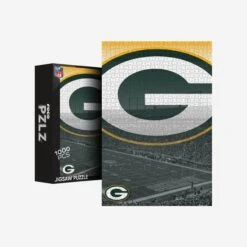 FOCO Green Bay Packers Lambeau Field Stadium 1000 Piece Jigsaw Puzzle PZLZ