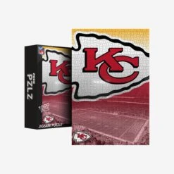 FOCO Kansas City Chiefs Arrowhead Stadium 1000 Piece Jigsaw Puzzle PZLZ