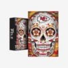 FOCO Kansas City Chiefs Sugar Skull 1000 Piece Jigsaw Puzzle PZLZ 1 FOCO Kansas City Chiefs Sugar Skull 1000 Piece Jigsaw Puzzle PZLZ -FOCO Store PZLZNFJG1000SUGKC p
