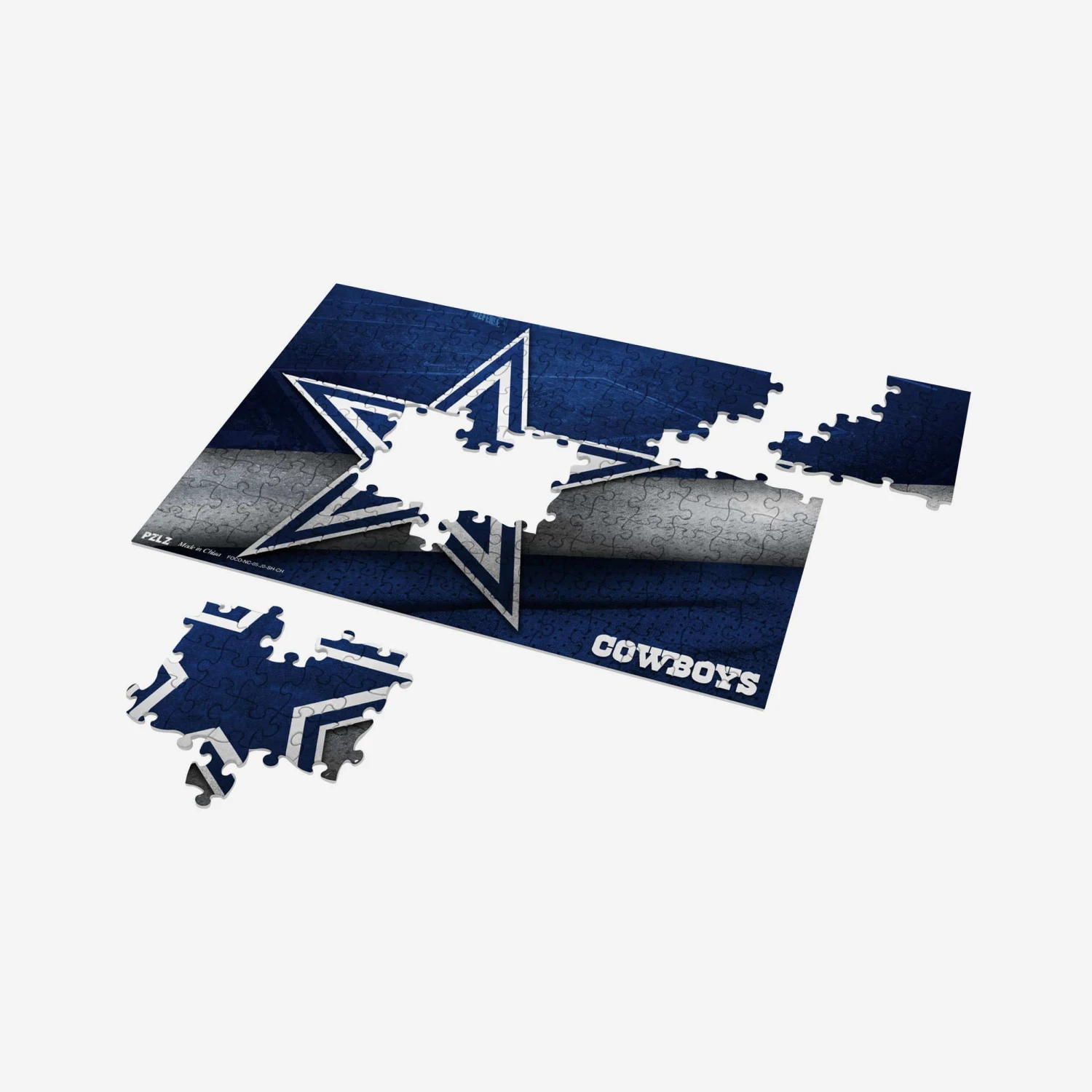 FOCO Dallas Cowboys Team Logo 150 Piece Jigsaw Puzzle PZLZ 5 FOCO Dallas Cowboys Team Logo 150 Piece Jigsaw Puzzle PZLZ - Image 3