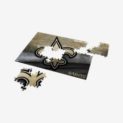 FOCO New Orleans Saints Team Logo 150 Piece Jigsaw Puzzle PZLZ -FOCO Store PZLZNFJG150BLNS g3