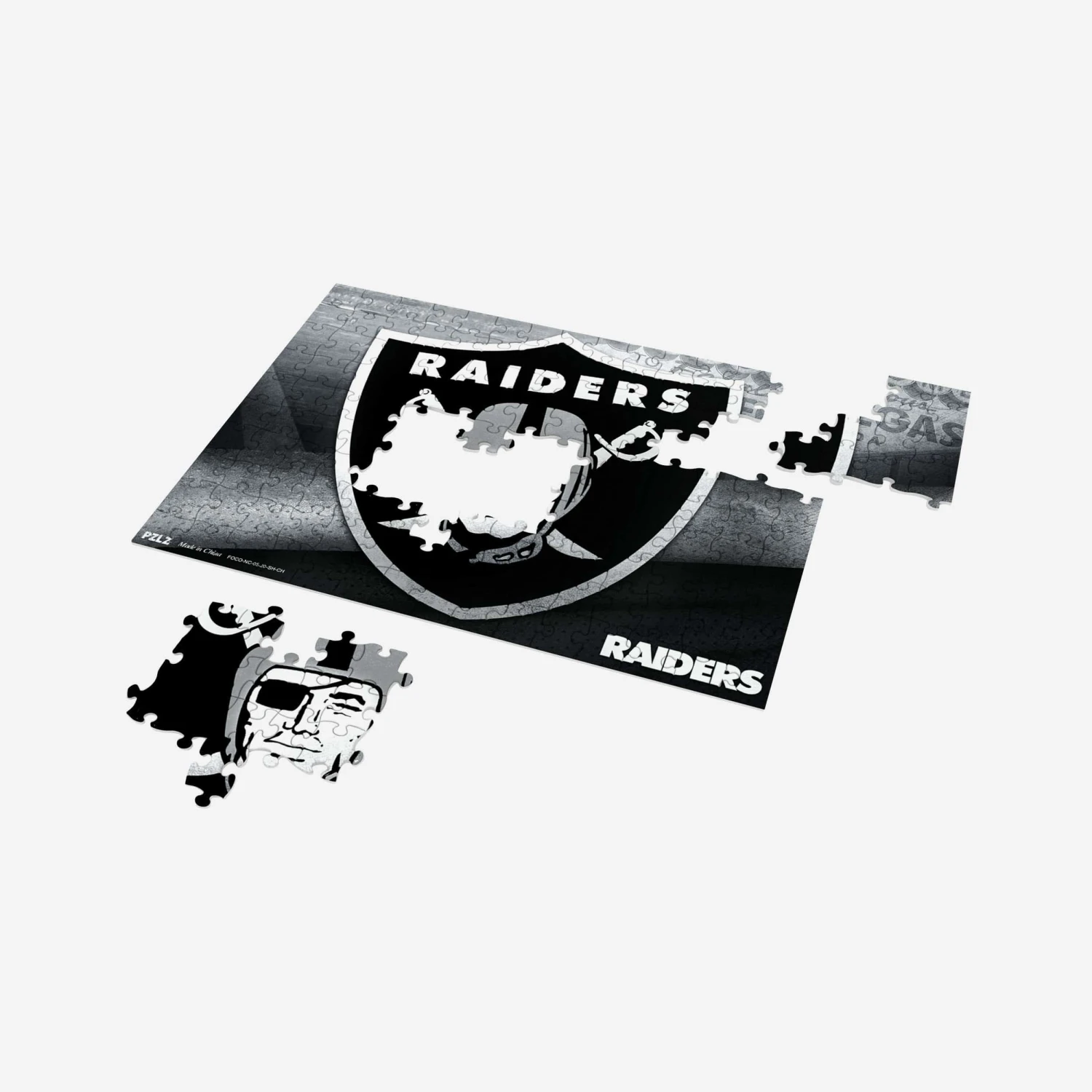 FOCO Las Vegas Raiders Team Logo 150 Piece Jigsaw Puzzle PZLZ 5 FOCO Las Vegas Raiders Team Logo 150 Piece Jigsaw Puzzle PZLZ - Image 3