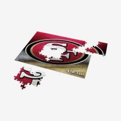 FOCO San Francisco 49ers Team Logo 150 Piece Jigsaw Puzzle PZLZ -FOCO Store PZLZNFJG150BLSF g3