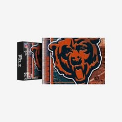 FOCO Chicago Bears Big Logo 500 Piece Jigsaw Puzzle PZLZ