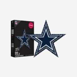 FOCO Dallas Cowboys Logo Wood Jigsaw Puzzle PZLZ