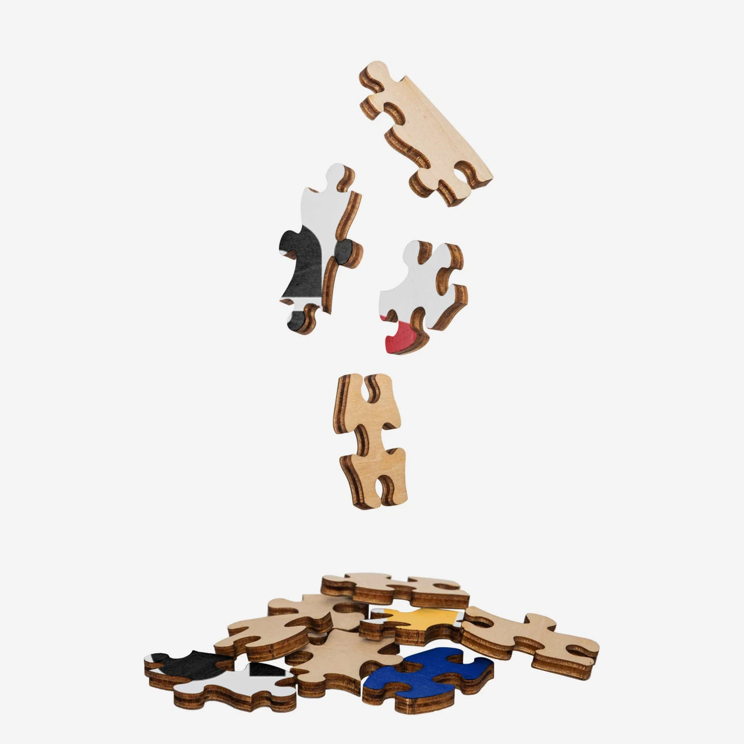 FOCO Pittsburgh Steelers Logo Wood Jigsaw Puzzle PZLZ 4 FOCO Pittsburgh Steelers Logo Wood Jigsaw Puzzle PZLZ - Image 2