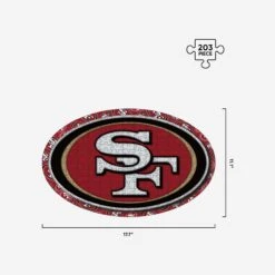 FOCO San Francisco 49ers Logo Wood Jigsaw Puzzle PZLZ 7 FOCO San Francisco 49ers Logo Wood Jigsaw Puzzle PZLZ -FOCO Store PZNFJGWDLGSF g3