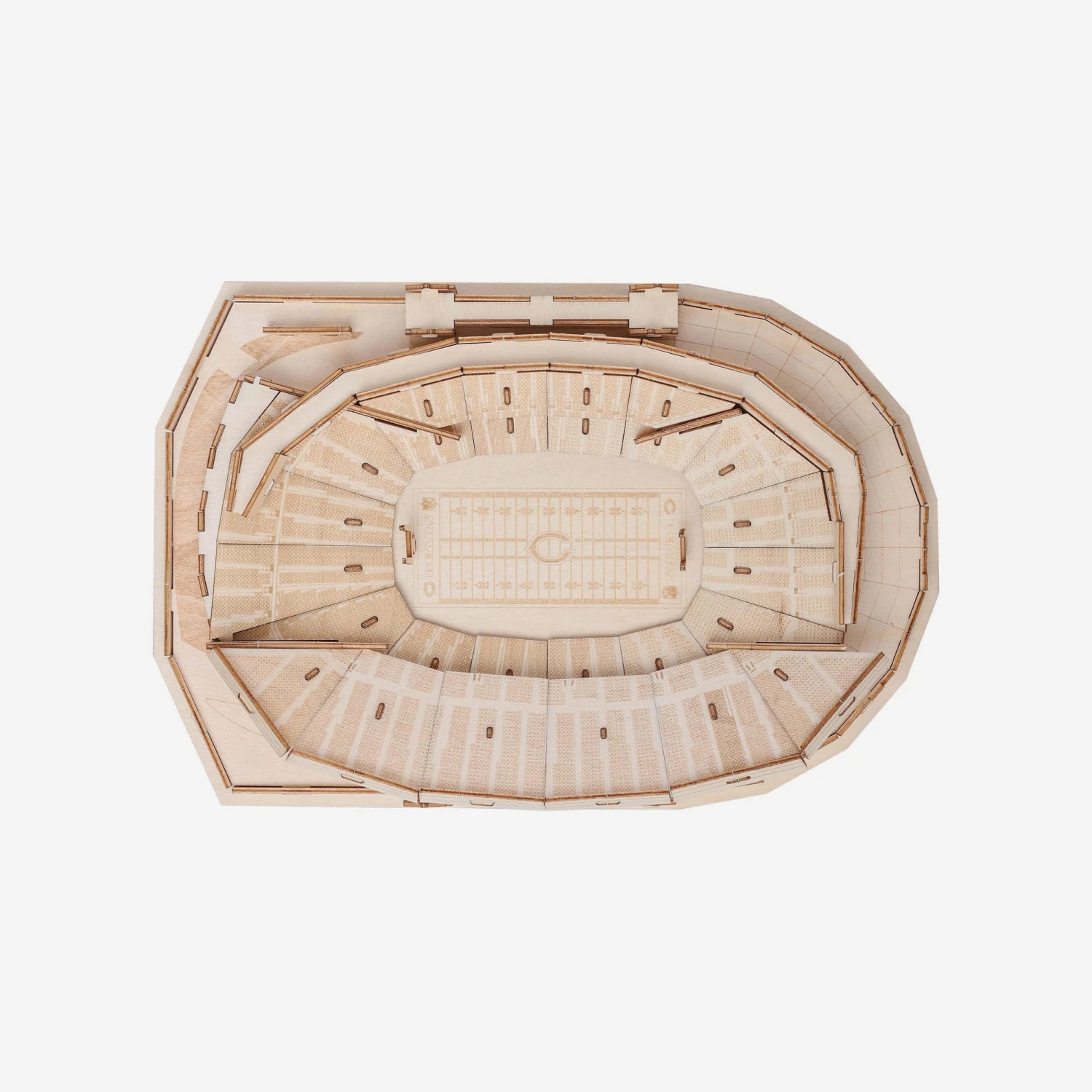 FOCO Chicago Bears Soldier Field Wood PZLZ Stadium 7 FOCO Chicago Bears Soldier Field Wood PZLZ Stadium - Image 5