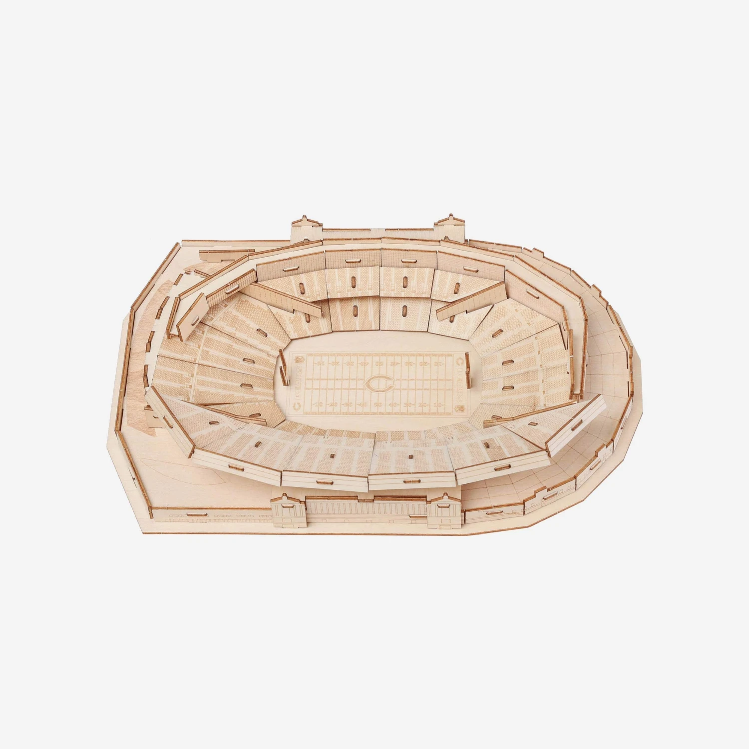 FOCO Chicago Bears Soldier Field Wood PZLZ Stadium 3 FOCO Chicago Bears Soldier Field Wood PZLZ Stadium