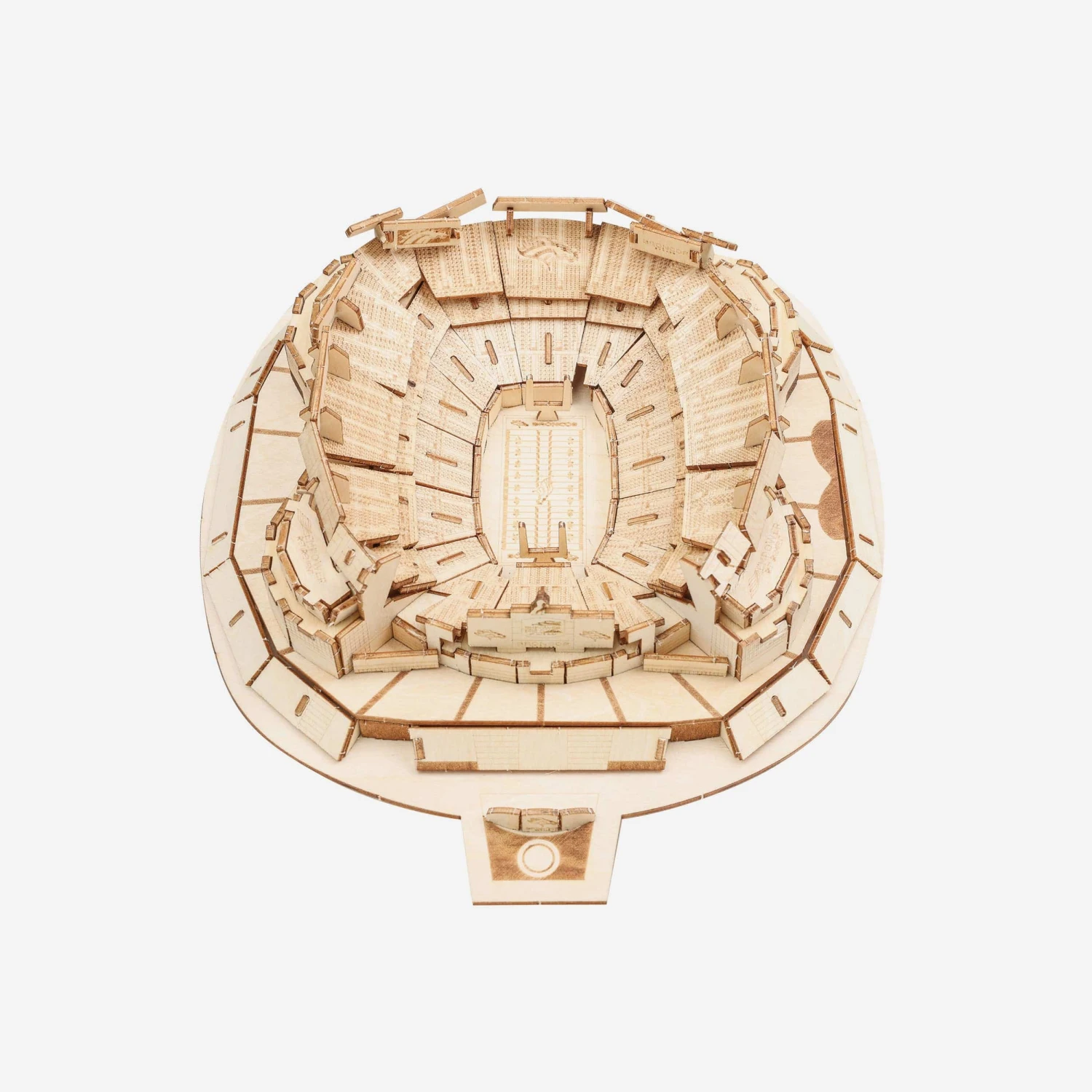 FOCO Denver Broncos Empower Field Wood PZLZ Stadium 3 FOCO Denver Broncos Empower Field Wood PZLZ Stadium