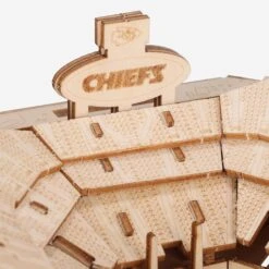 FOCO Kansas City Chiefs Arrowhead Stadium Wood PZLZ Stadium -FOCO Store PZNFMDWDKC g4