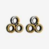 FOCO Pittsburgh Steelers 6 Pack Magnetic Finger Rings -FOCO Store RNGNFTL6PKPS p