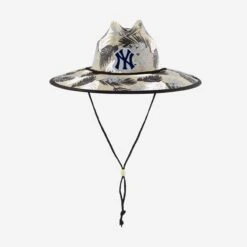 FOCO New York Yankees Floral Printed Straw Hat -FOCO Store SKMBFLPSTWNY g3 686fbe40 bff8 4daa 877f 4f74d017faa6