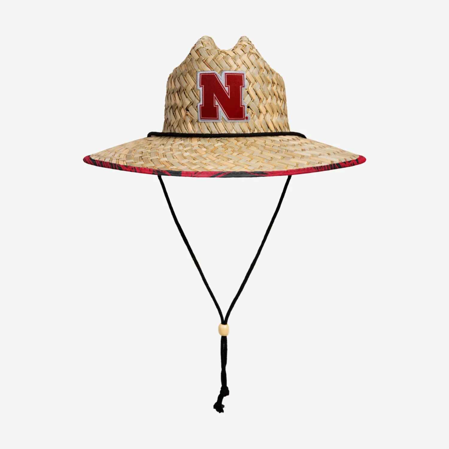 FOCO Nebraska Cornhuskers Floral Straw Hat 5 FOCO Nebraska Cornhuskers Floral Straw Hat - Image 3