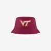 FOCO Virginia Tech Hokies Solid Bucket Hat -FOCO Store SKNCSDBCVT p