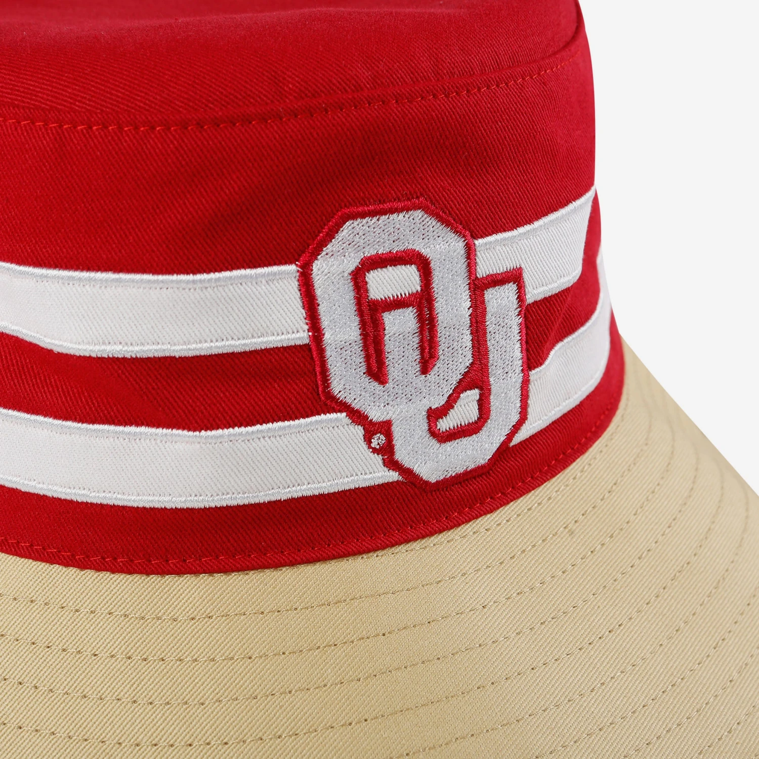FOCO Oklahoma Sooners Team Stripe Bucket Hat 5 FOCO Oklahoma Sooners Team Stripe Bucket Hat - Image 3