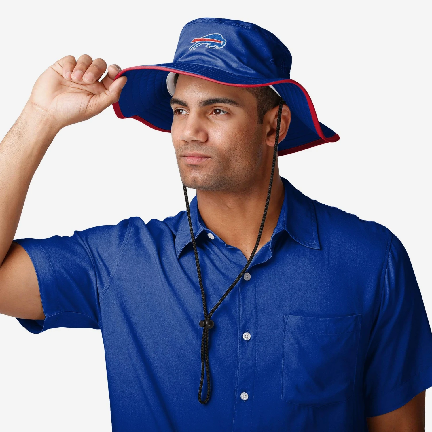 FOCO Buffalo Bills Solid Boonie Hat 4 FOCO Buffalo Bills Solid Boonie Hat - Image 2