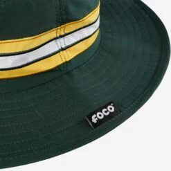 FOCO Green Bay Packers Team Stripe Boonie Hat -FOCO Store SKNFBNETSGP g4