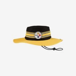 FOCO Pittsburgh Steelers Team Stripe Boonie Hat