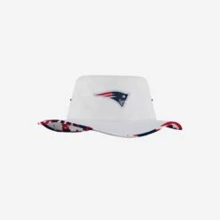 FOCO New England Patriots Womens White Hybrid Boonie Hat