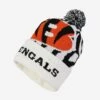 FOCO Cincinnati Bengals White Stripe Big Logo Light Up Beanie 1 FOCO Cincinnati Bengals White Stripe Big Logo Light Up Beanie -FOCO Store SKWSTPNFBLGLUCIB p