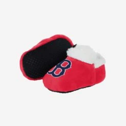 FOCO Boston Red Sox Logo Baby Bootie Slipper 9 FOCO Boston Red Sox Logo Baby Bootie Slipper -FOCO Store SLPMBBBYBTBR g3