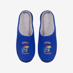 FOCO Kansas Jayhawks Memory Foam Slide Slipper