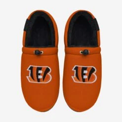 FOCO Cincinnati Bengals Big Logo Athletic Moccasin Slipper 10 FOCO Cincinnati Bengals Big Logo Athletic Moccasin Slipper -FOCO Store SLPNFABMOCCIB g4