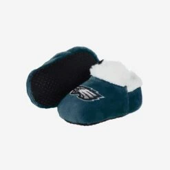 FOCO Philadelphia Eagles Logo Baby Bootie Slipper -FOCO Store SLPNFBBYBTPE g3