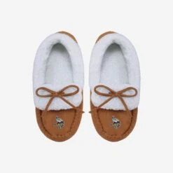 FOCO Minnesota Vikings Youth Moccasin Slipper -FOCO Store SLPNFMOC816MV g4