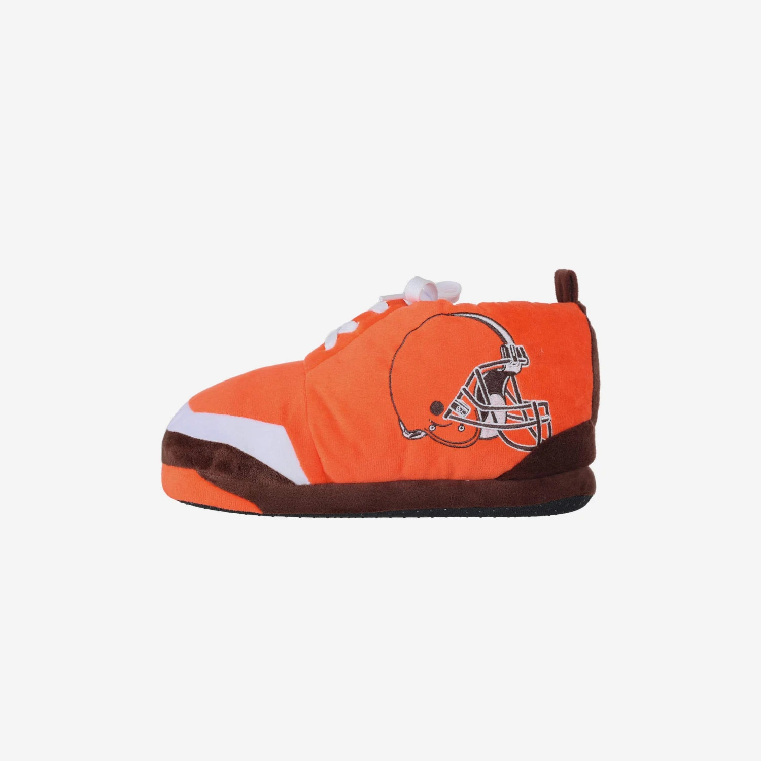 FOCO Cleveland Browns Youth Plush Sneaker Slipper 3 FOCO Cleveland Browns Youth Plush Sneaker Slipper