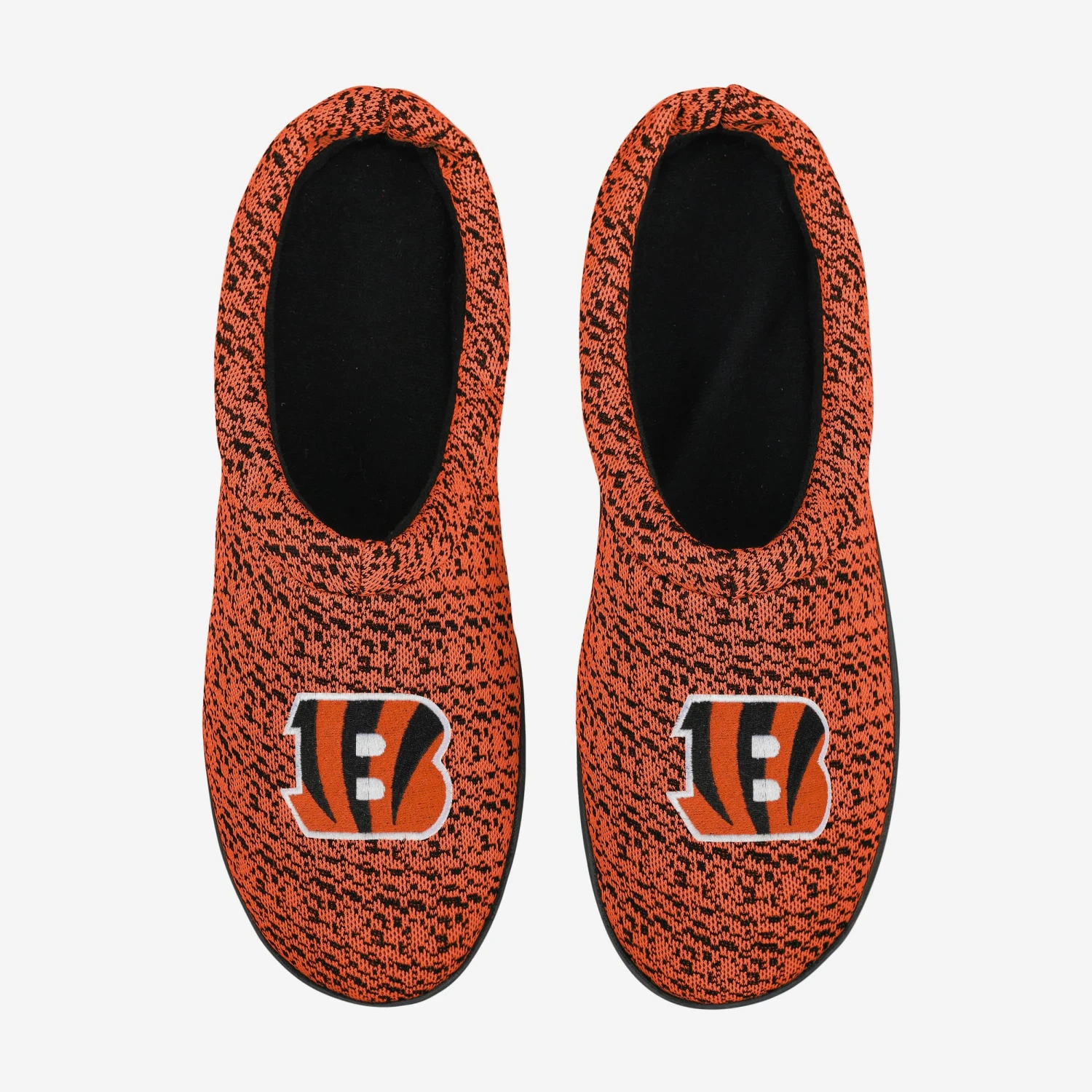 FOCO Cincinnati Bengals Poly Knit Cup Sole Slipper 6 FOCO Cincinnati Bengals Poly Knit Cup Sole Slipper - Image 4