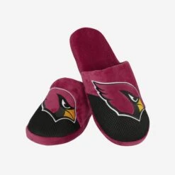 FOCO Arizona Cardinals Team Logo Staycation Slipper -FOCO Store SLPNFTLSYCAAC g3