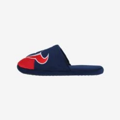 FOCO Houston Texans Team Logo Staycation Slipper