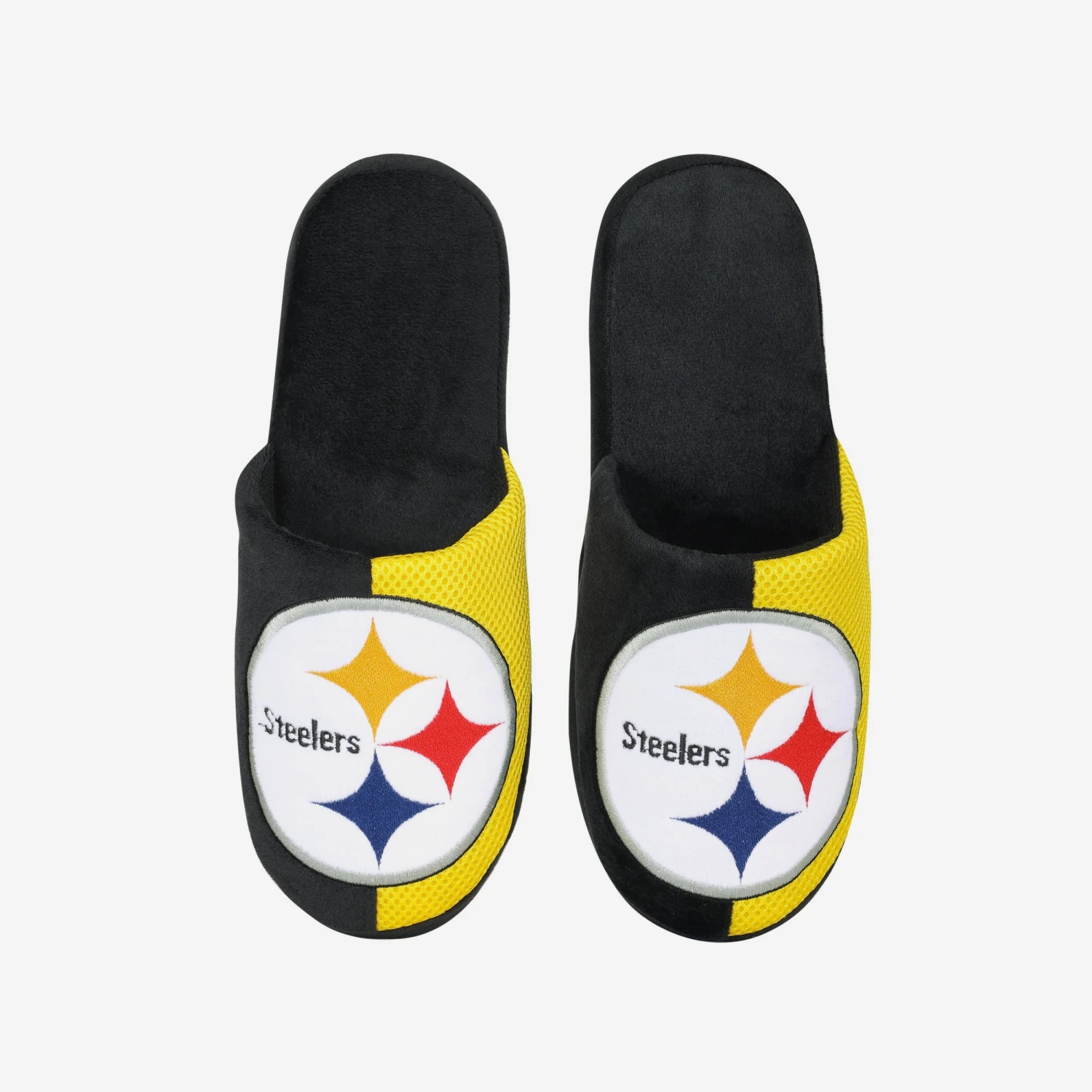 FOCO Pittsburgh Steelers Team Logo Staycation Slipper 6 FOCO Pittsburgh Steelers Team Logo Staycation Slipper - Image 4