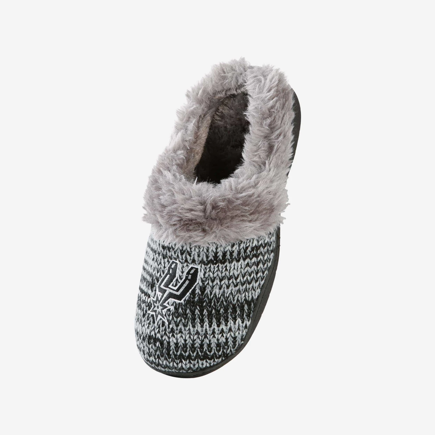 FOCO San Antonio Spurs Womens Peak Slide Slipper 4 FOCO San Antonio Spurs Womens Peak Slide Slipper - Image 2