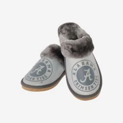 FOCO Alabama Crimson Tide Womens Glitter Open Back Fur Moccasin Slipper 10 FOCO Alabama Crimson Tide Womens Glitter Open Back Fur Moccasin Slipper -FOCO Store SLPWMNCOBGFALB g3